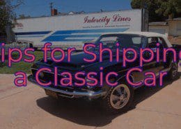 tips for shipping a classic car
