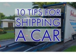 10 tips for shipping a car
