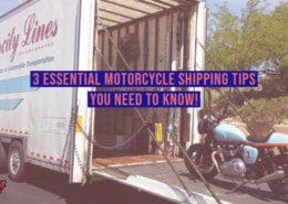 3 Essential Motorcycle Shipping Tips You Need to Know