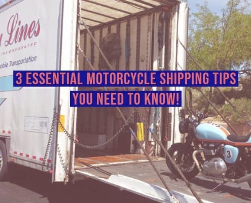 3 Essential Motorcycle Shipping Tips You Need to Know