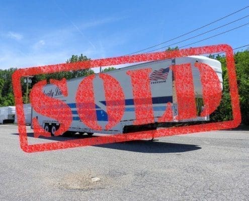 sold auto transport trailer