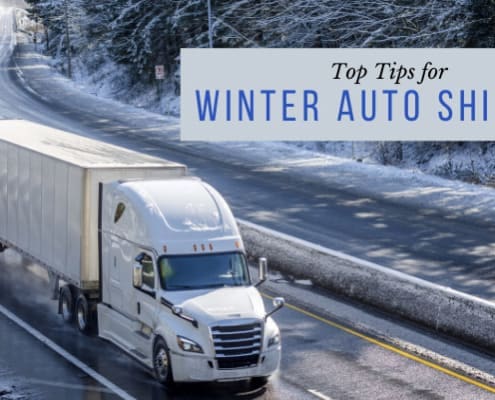 Top Tips for Winter Auto Shipping