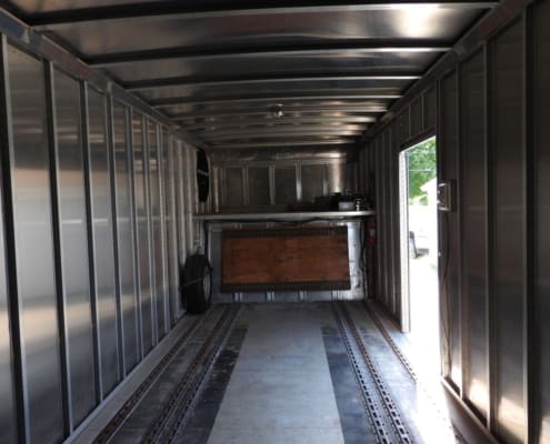front interior gold rush trailer for sale