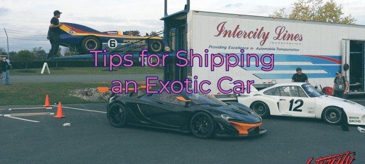 Tips for shipping an exotic car