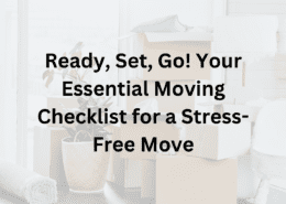 Your Essential Moving Checklist