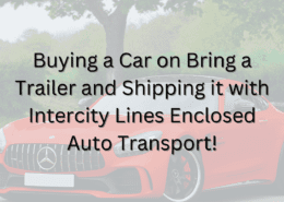 Buying a Car on Bring a Trailer and Shipping it with Intercity Lines Enclosed Auto Transport!