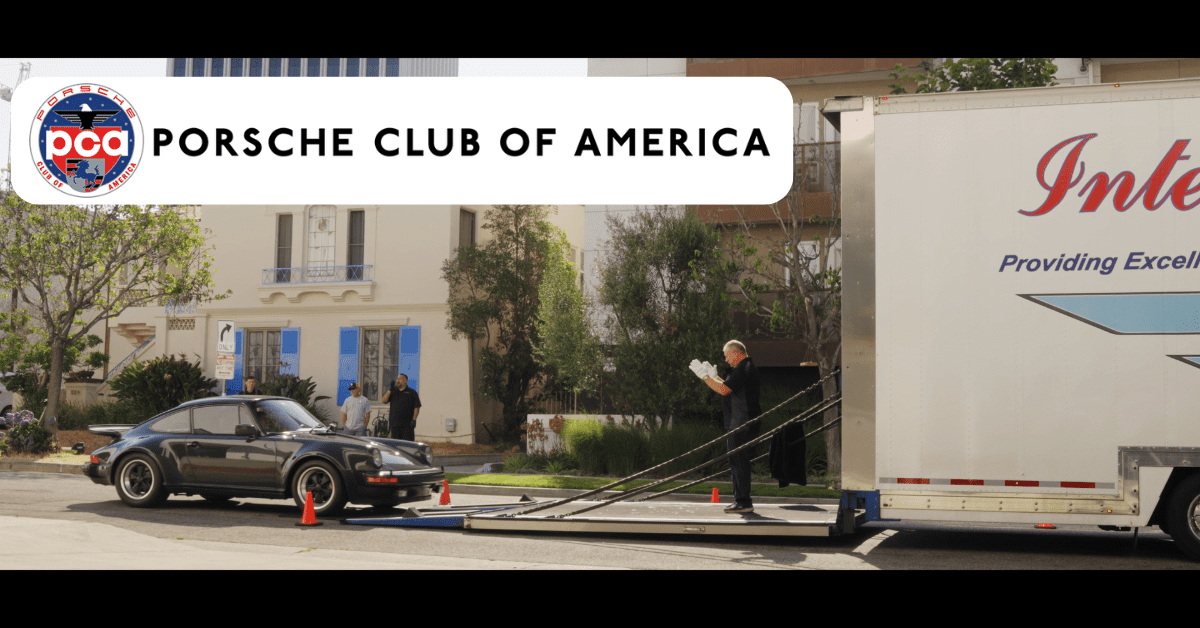 Porsche Club of America Car Shipping